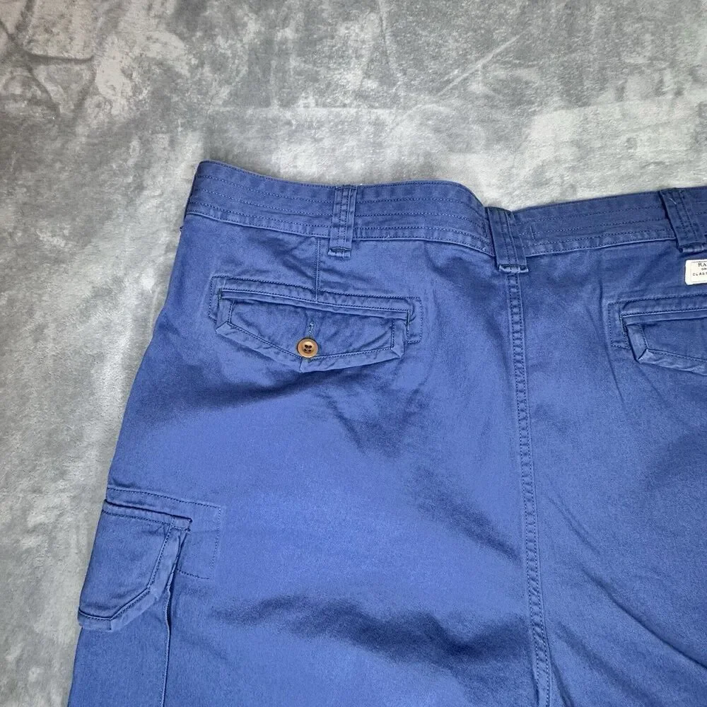 Polo Ralph Lauren Mens 48B Cargo Shorts Blue 10” Relax Preppy Classic Dadcore